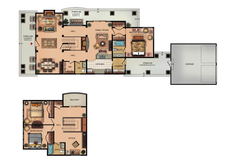 The Arlington — floor plan