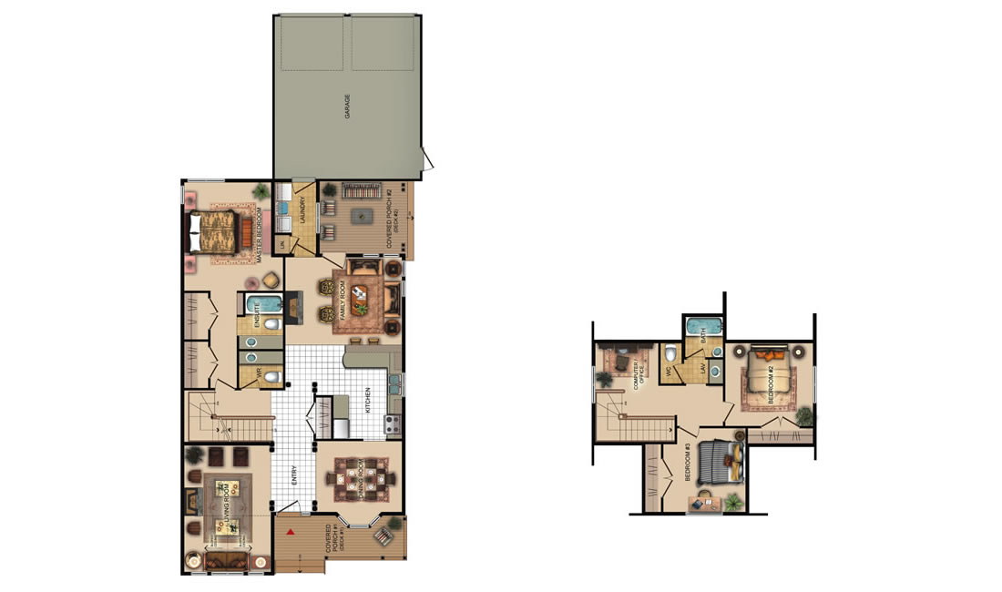 The Augusta — floor plan