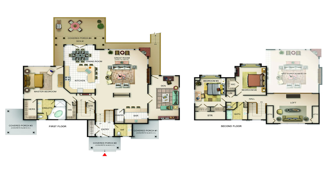 The Cambridge — floor plan