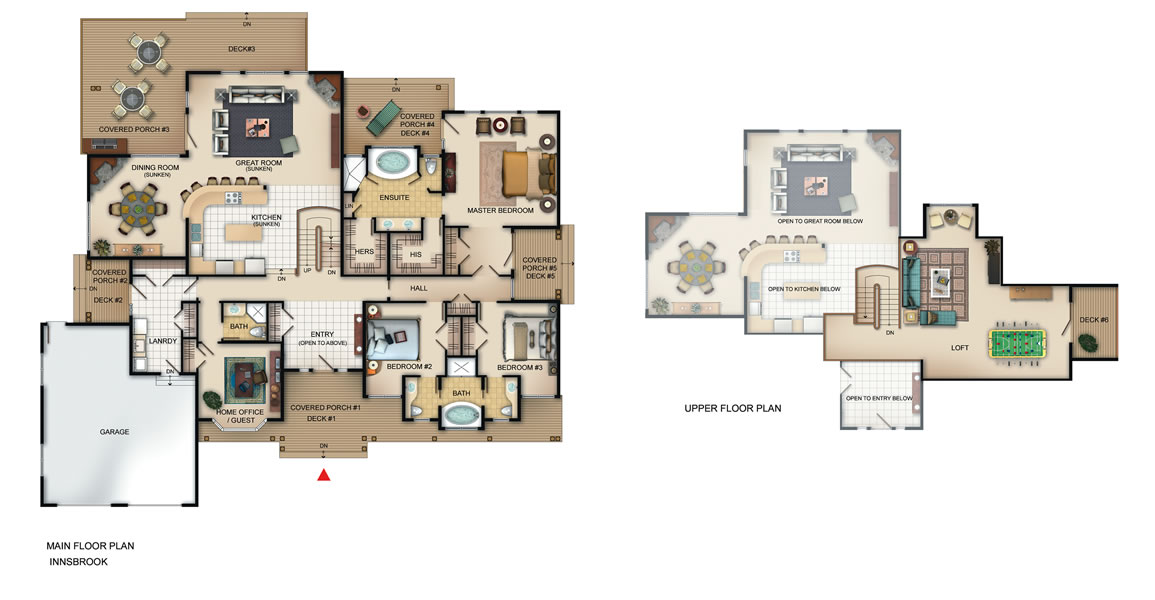 The Innsbrook — floor plan