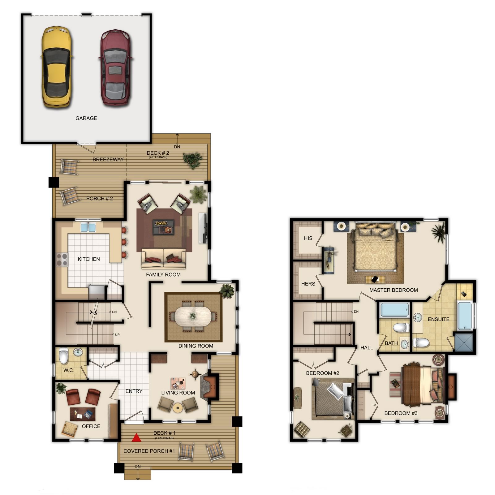 The Pender — floor plan