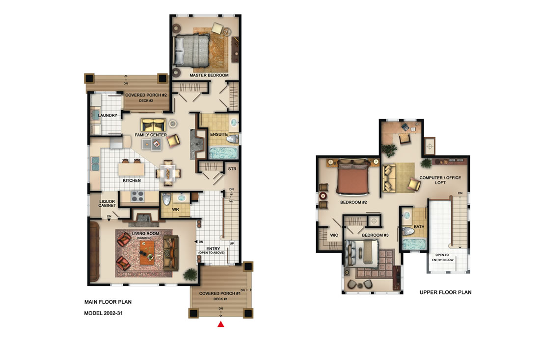 The Stratford — floor plan