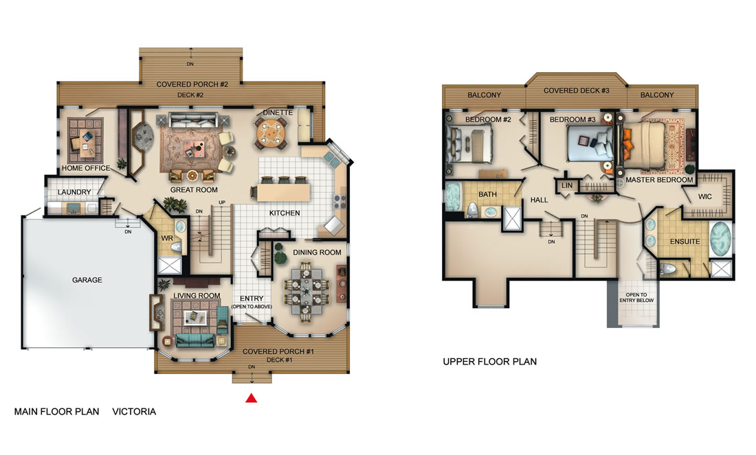The Victoria — floor plan