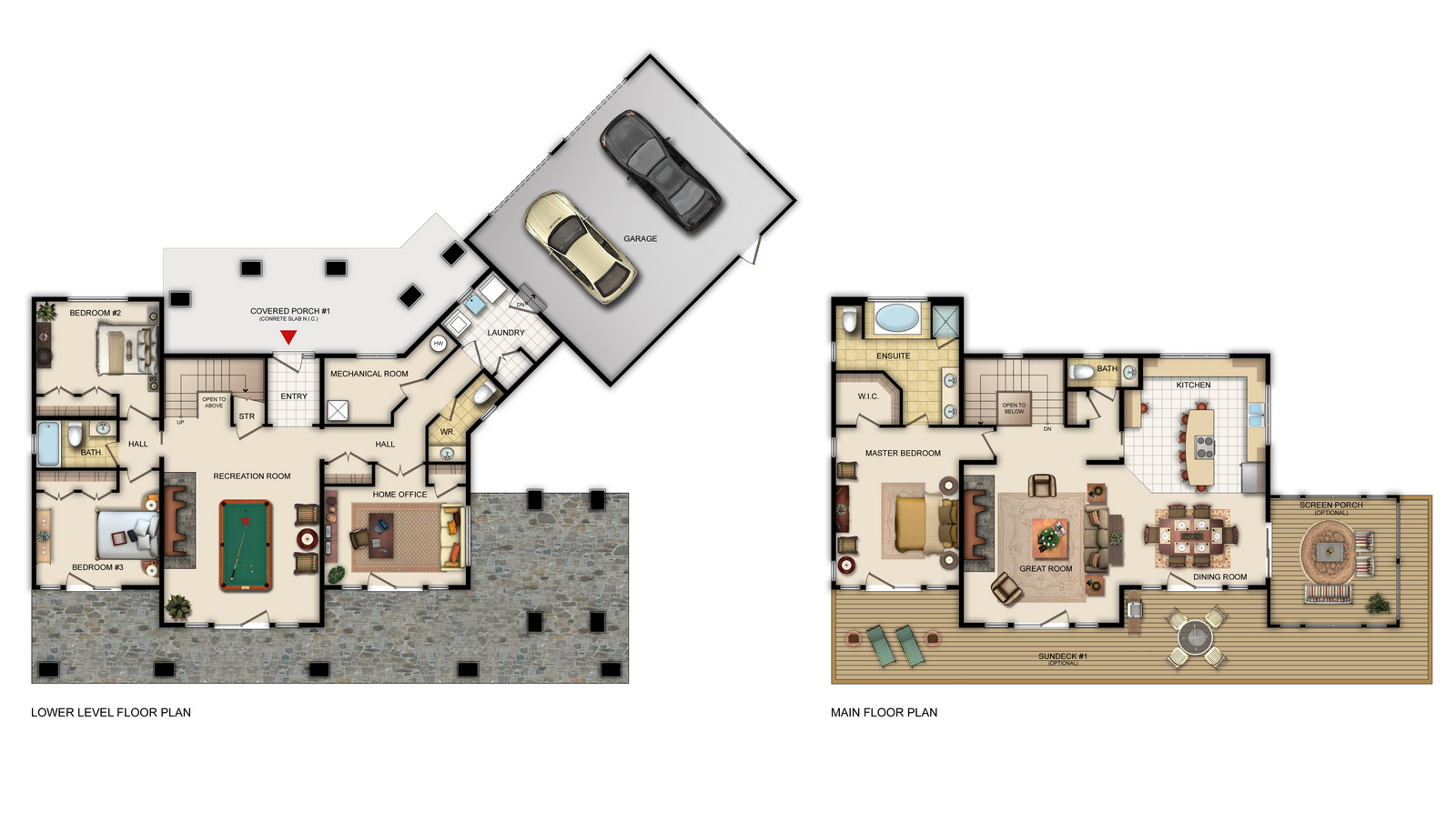 The Bayview — floor plan