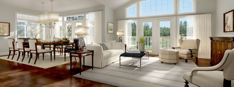 The Bayview — interior rendering
