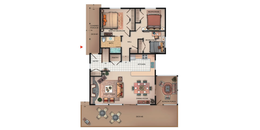 The Belmont — floor plan