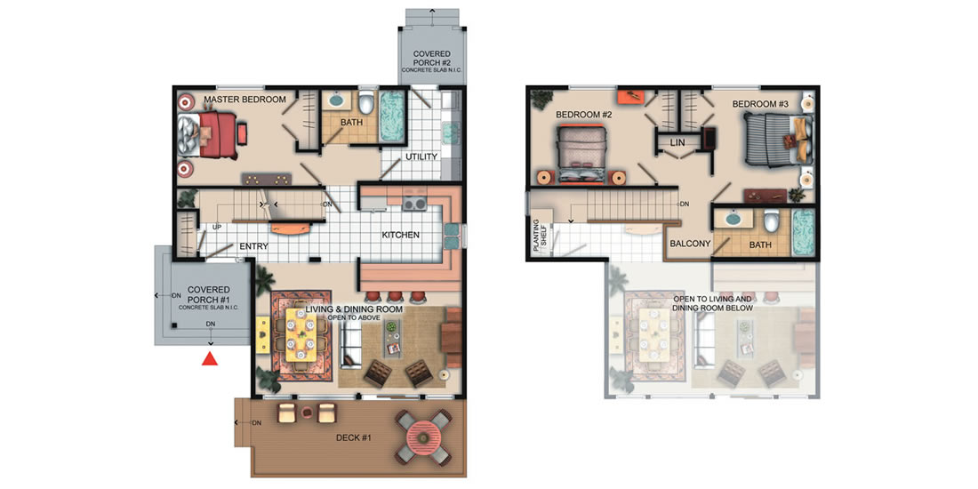 The Cedarbrae — floor plan