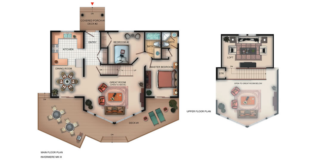 The Invermere — floor plan