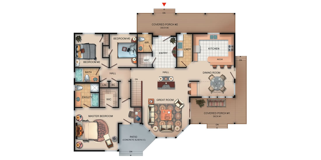 The Kenora — floor plan