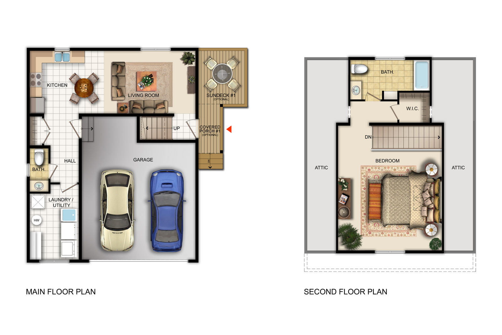 The Kensington — floor plan