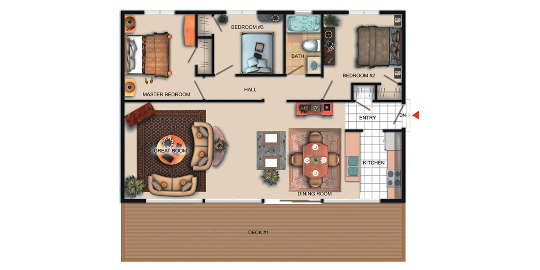 The Kingsway — floor plan
