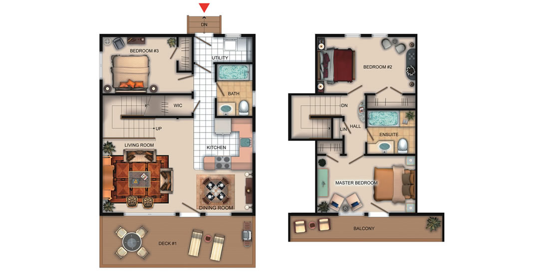The Lausanne — floor plan