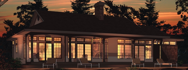The Revelstoke — exterior rendering