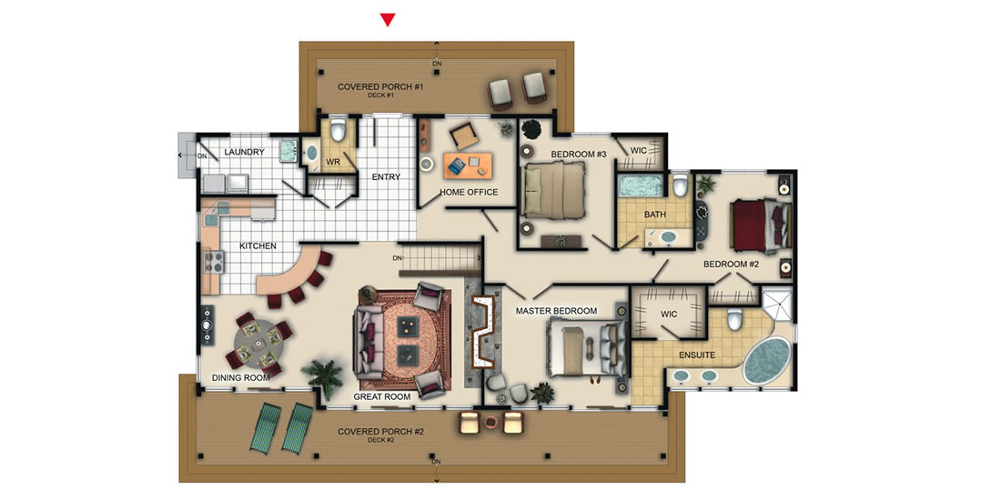 The Revelstoke — floor plan
