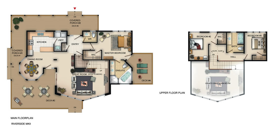 The Riverside — floor plan