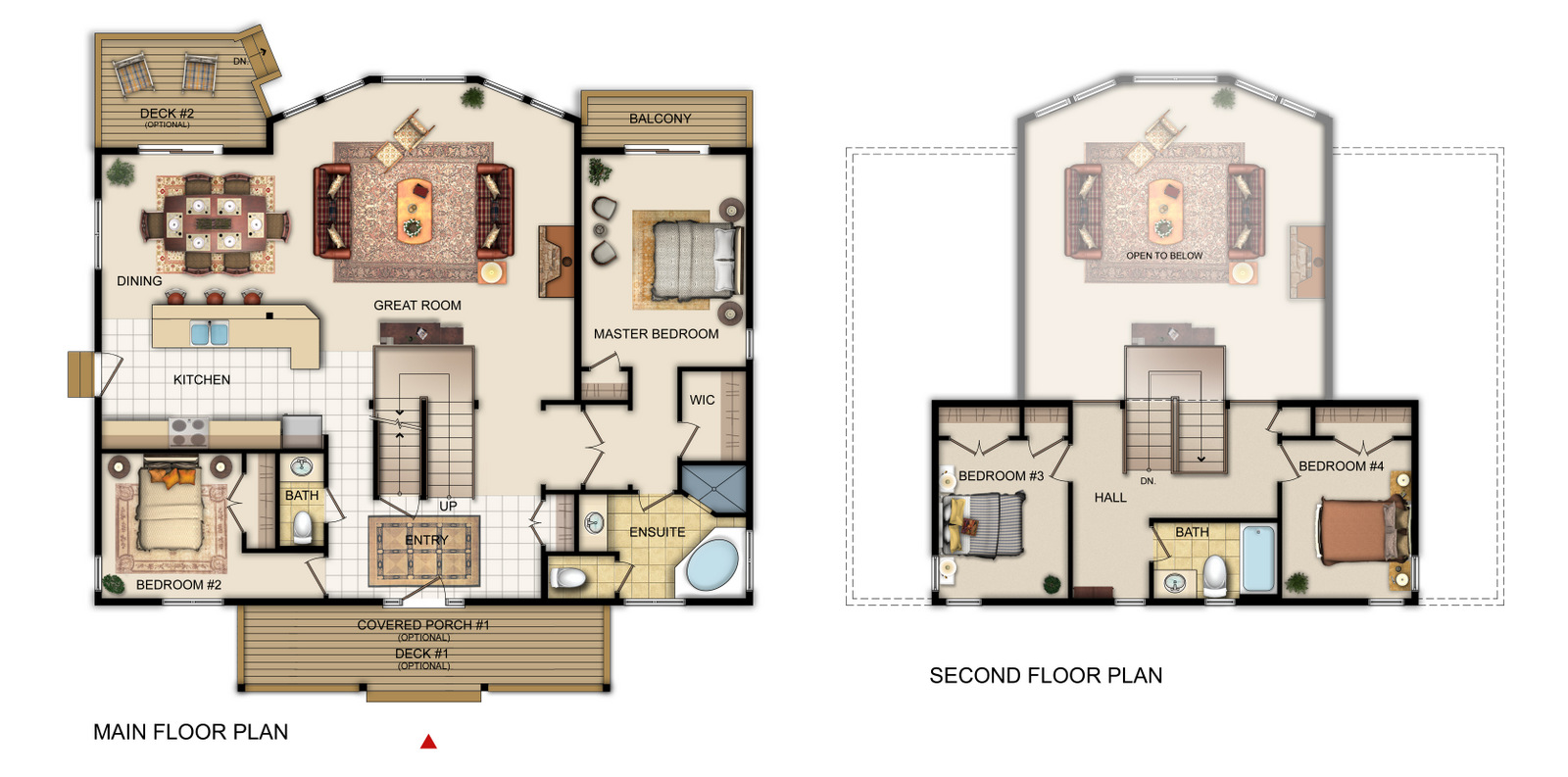The Seaton — floor plan