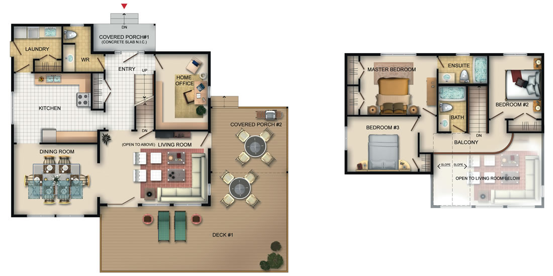 The Thornbury — floor plan