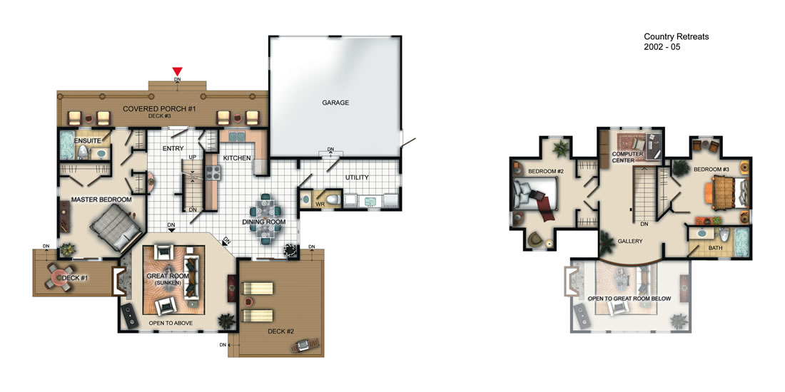 The Tofino — floor plan
