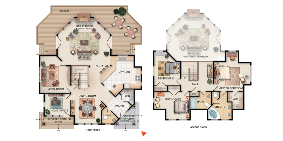 The Castlemoor — floor plan