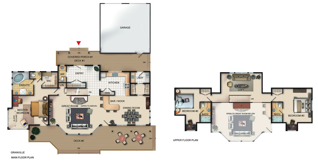 The Granville — floor plan
