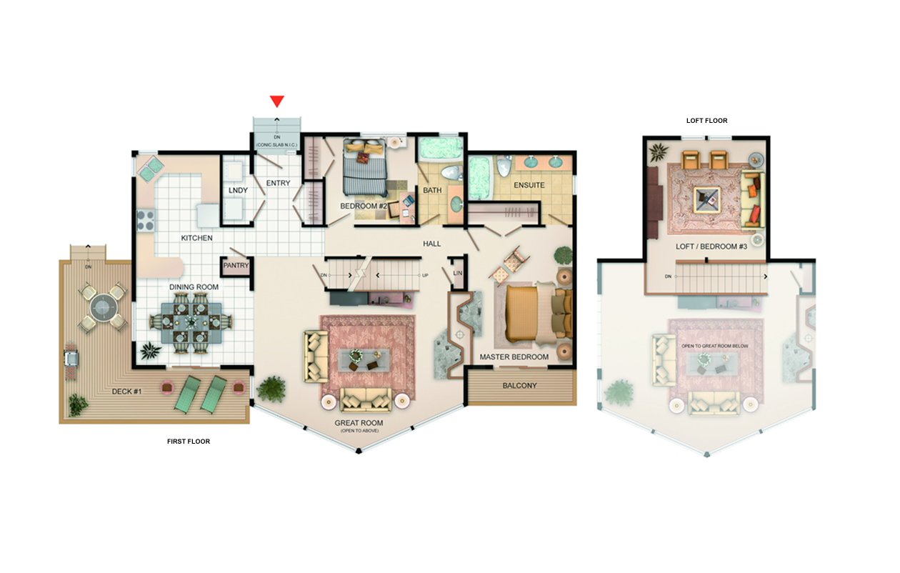 The Invermere — floor plan