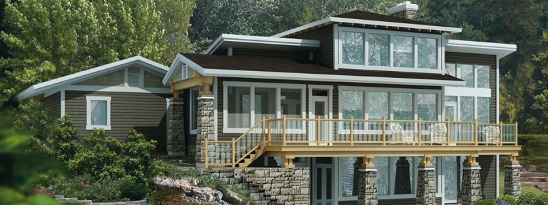 The Oakley — exterior rendering