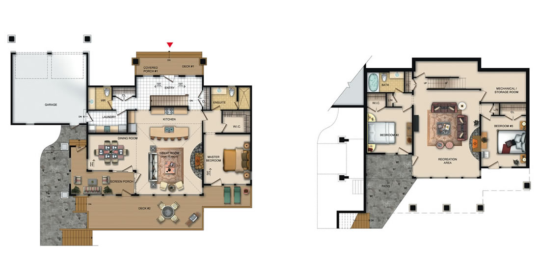 The Oakley — floor plan