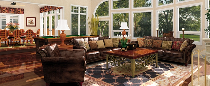 The Rosseau — interior rendering