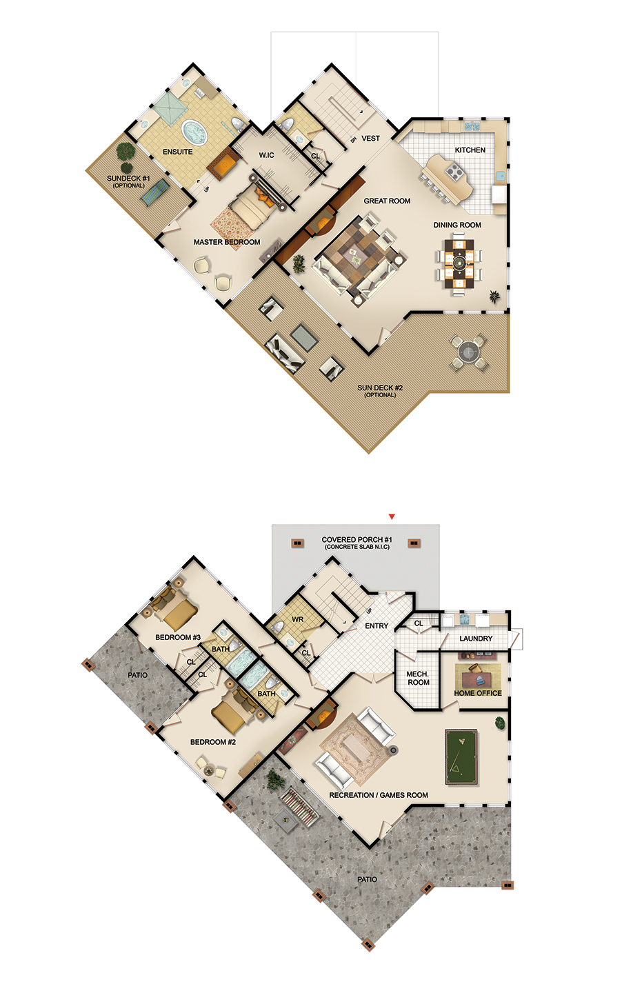 The Westview — floor plan