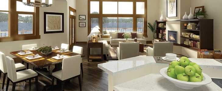 The Westview — interior rendering