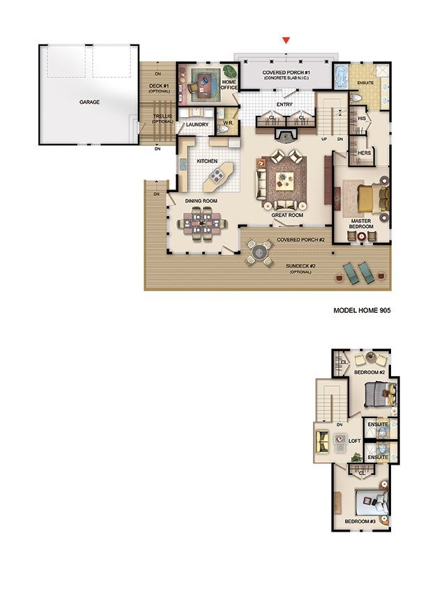 The Windecker — floor plan