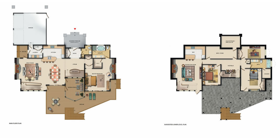 The Winslow — floor plan