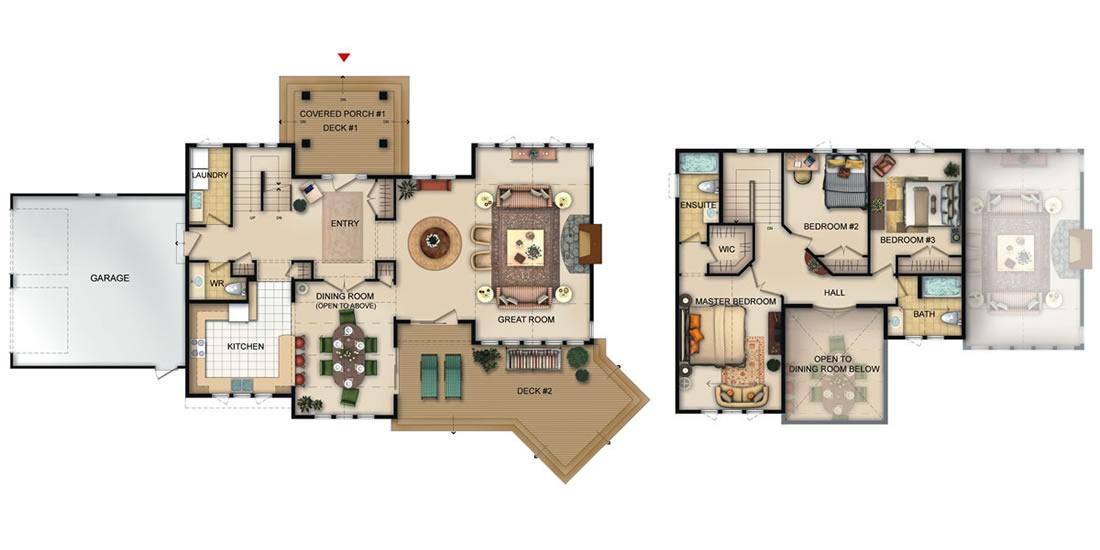 The Ferncliff — floor plan