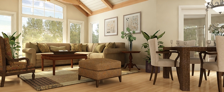 The Glendale — interior rendering