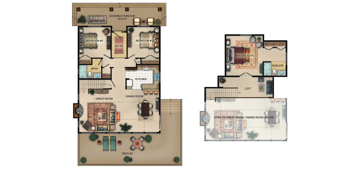 The Glendora — floor plan