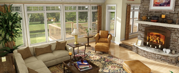 The Pendelton — interior rendering