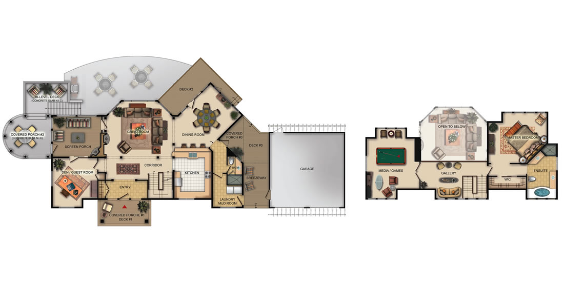 The Saginaw — floor plan