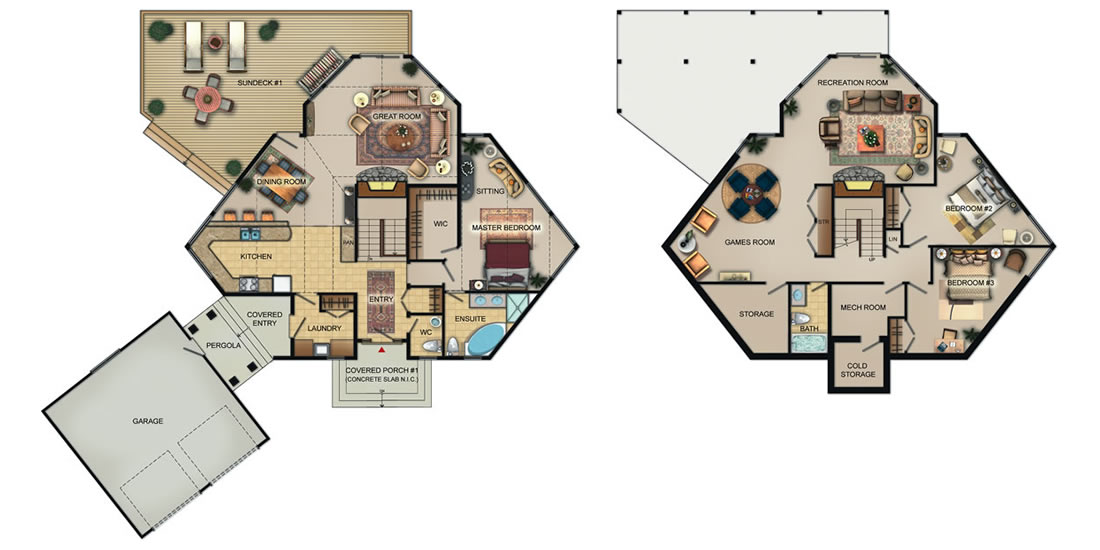 The Torrington — floor plan