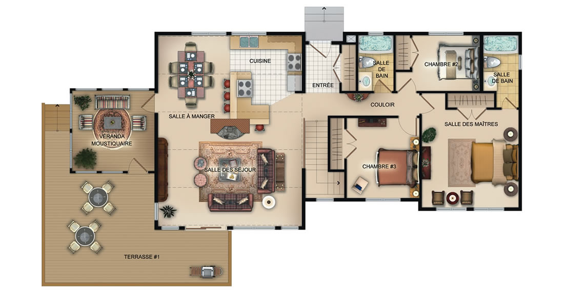 The Vernon — floor plan